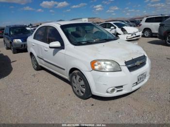  Salvage Chevrolet Aveo