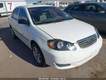  Salvage Toyota Corolla