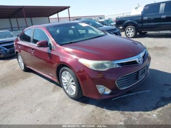  Salvage Toyota Avalon Hybrid