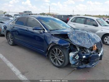  Salvage Lincoln MKZ