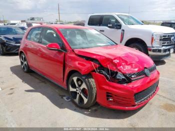  Salvage Volkswagen Golf