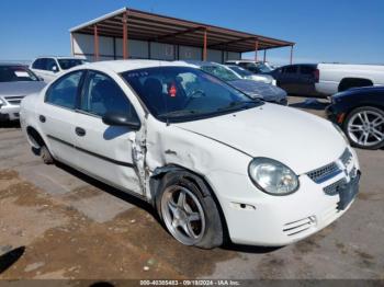  Salvage Dodge Neon