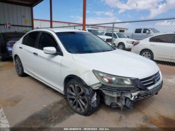  Salvage Honda Accord