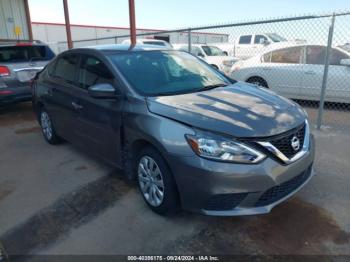  Salvage Nissan Sentra