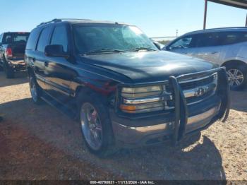  Salvage Chevrolet Tahoe