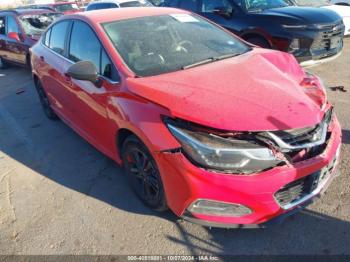  Salvage Chevrolet Cruze