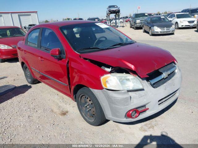  Salvage Chevrolet Aveo