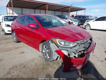  Salvage Hyundai ELANTRA