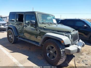  Salvage Jeep Wrangler