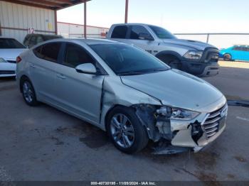  Salvage Hyundai ELANTRA