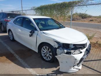  Salvage Toyota Camry