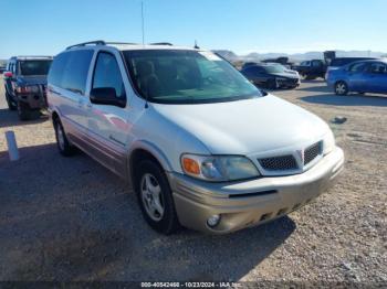  Salvage Pontiac Montana