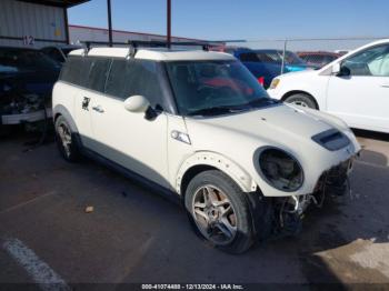  Salvage MINI Cooper S Clubman