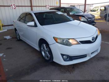  Salvage Toyota Camry