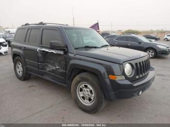  Salvage Jeep Patriot