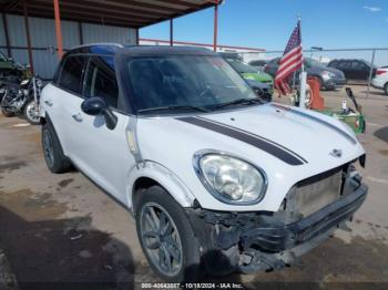  Salvage MINI Countryman