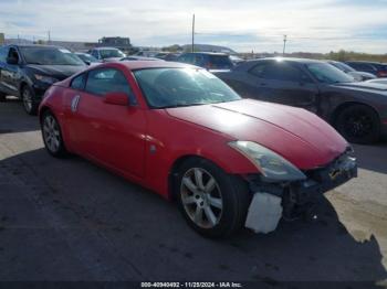  Salvage Nissan 350Z