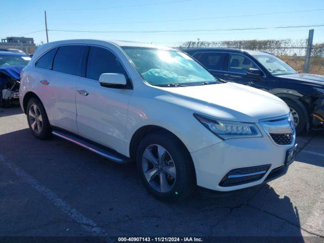  Salvage Acura MDX