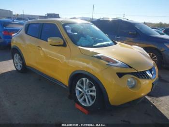  Salvage Nissan JUKE