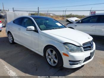  Salvage Mercedes-Benz C-Class