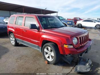  Salvage Jeep Patriot