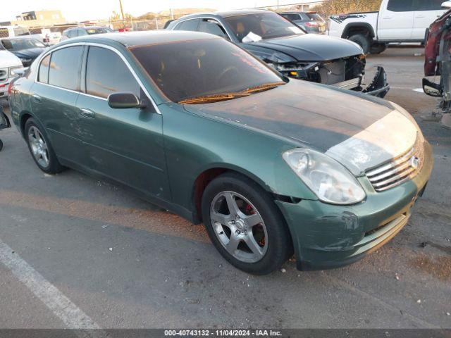  Salvage INFINITI G35