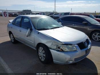  Salvage Nissan Sentra