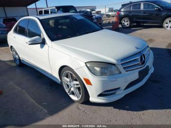  Salvage Mercedes-Benz C-Class