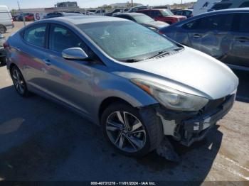  Salvage Hyundai ELANTRA