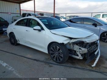  Salvage Mercedes-Benz Cla-class