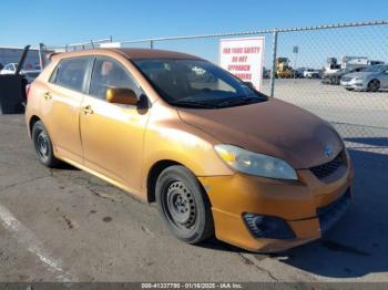  Salvage Toyota Matrix