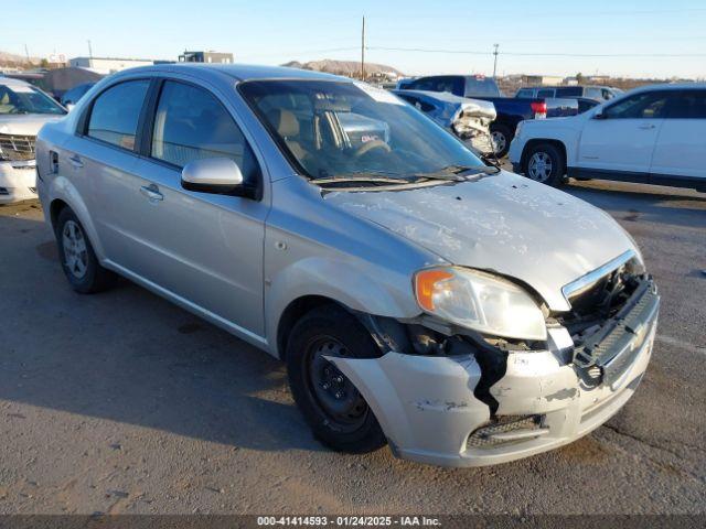  Salvage Chevrolet Aveo