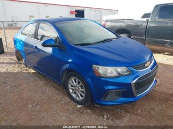  Salvage Chevrolet Sonic