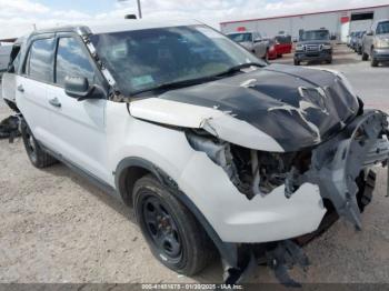  Salvage Ford Police Interceptor