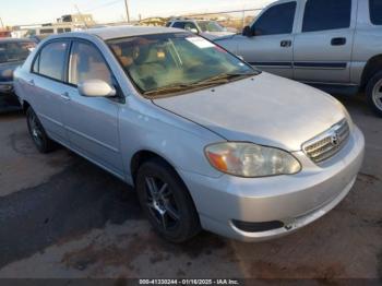  Salvage Toyota Corolla