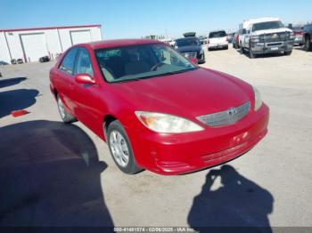  Salvage Toyota Camry