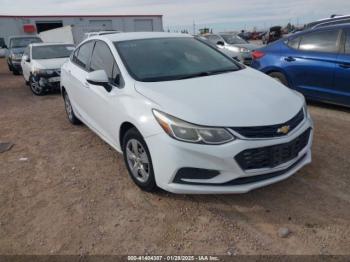  Salvage Chevrolet Cruze