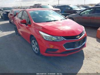  Salvage Chevrolet Cruze