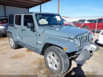  Salvage Jeep Wrangler