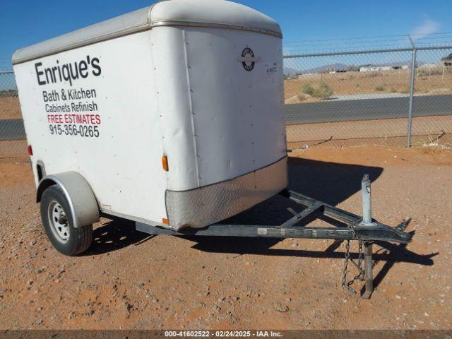  Salvage Carry On Single Axle Trailer