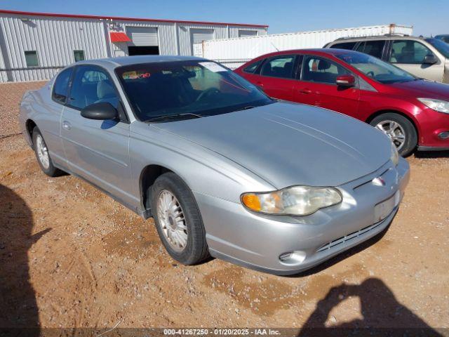  Salvage Chevrolet Monte Carlo