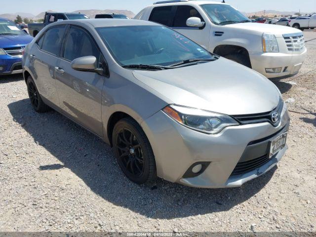  Salvage Toyota Corolla