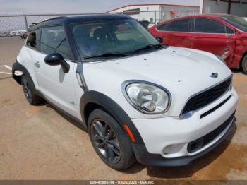  Salvage MINI Paceman