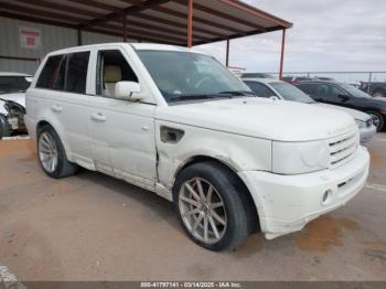  Salvage Land Rover Range Rover Sport