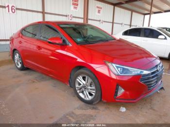  Salvage Hyundai ELANTRA