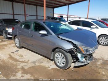  Salvage Hyundai ELANTRA
