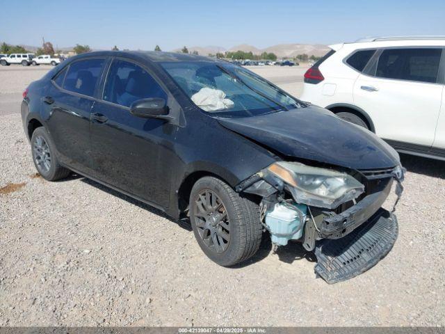  Salvage Toyota Corolla