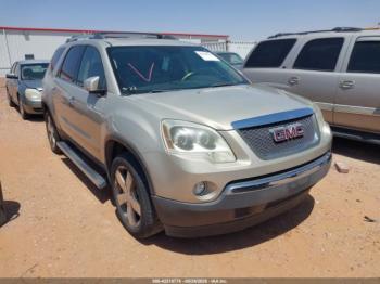  Salvage GMC Acadia