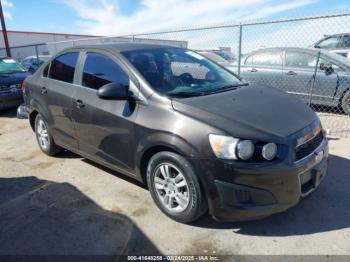  Salvage Chevrolet Sonic