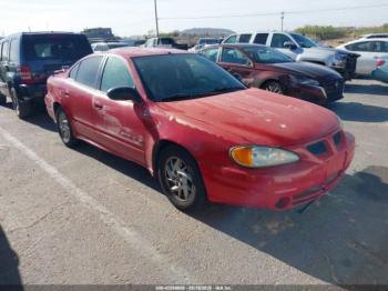 Salvage Pontiac Grand Am